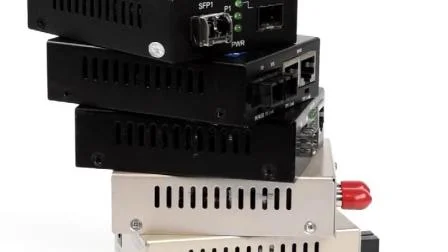 Convertidor de medios Gigabit administrable uno a uno SFP Prot de 1000 Mbps