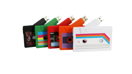 Unidad flash promocional del palillo 2,0 de la cinta de casete del regalo 16g USB