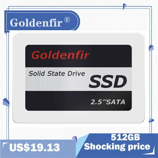 Unidad de estado sólido Goldenfir 60GB 120GB 2.5